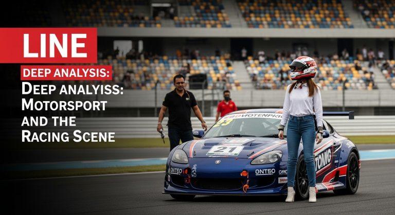 Filipina woman racer at a motorsport event on a Philippine track