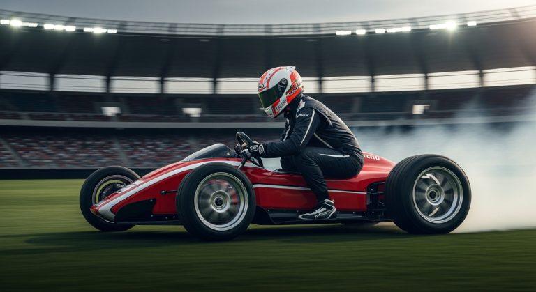 Tecno CAMON 50 Ultra 5G in a motorsport pit scene.